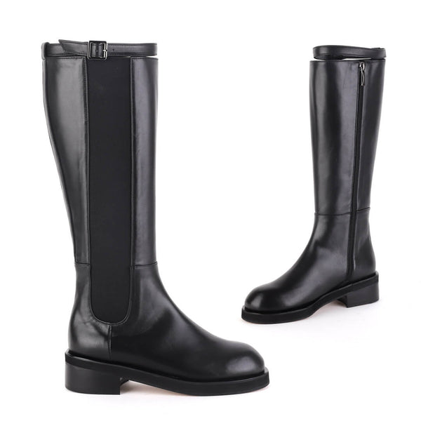 Aquatalia nastia leather tall boots hotsell