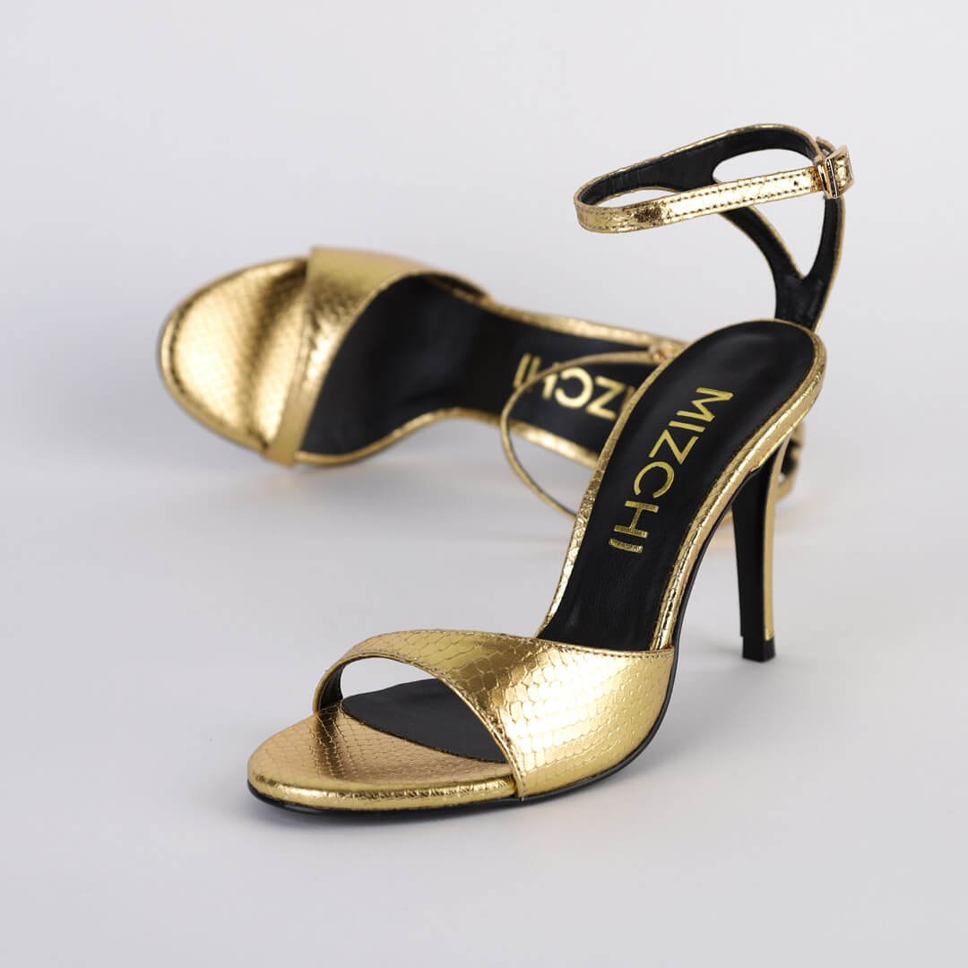 NEW BALLAN - metallic party sandals