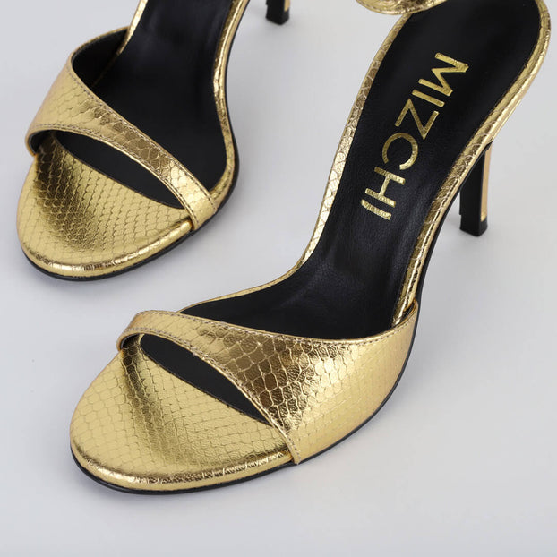 NEW BALLAN - metallic party sandals