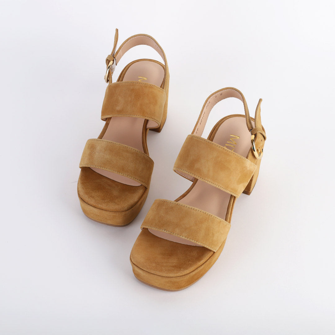SALOBRE - suede platform sandals