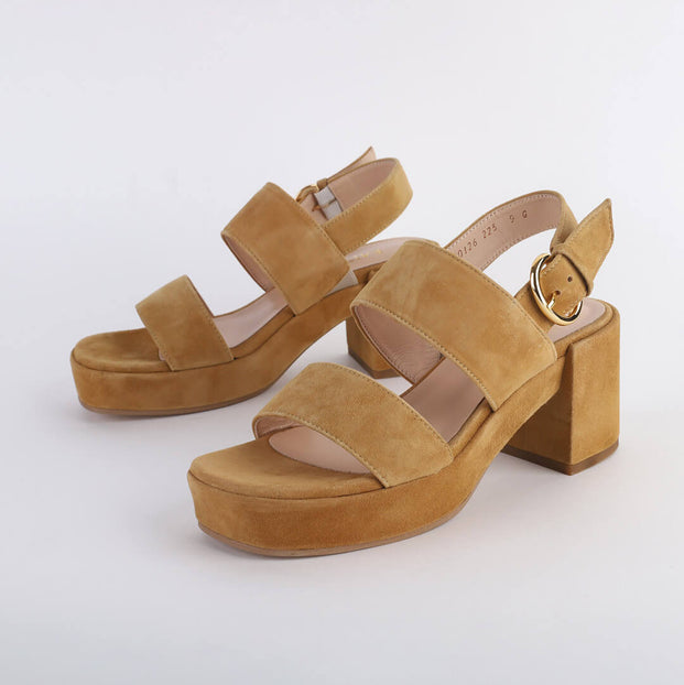 SALOBRE - suede platform sandals