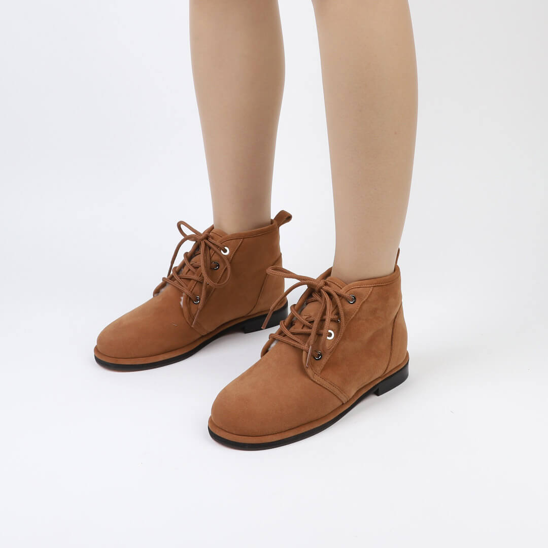 Calorosa - Fur-lined ankle boot