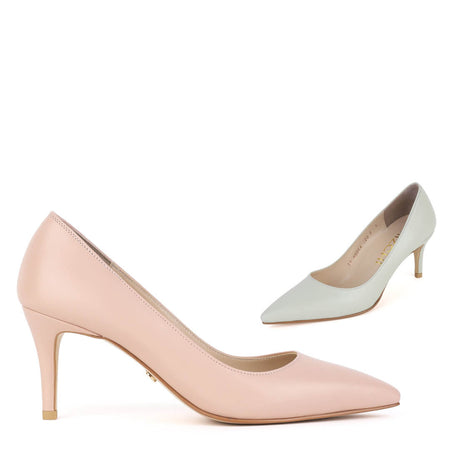 Nude pink 2024 court shoes