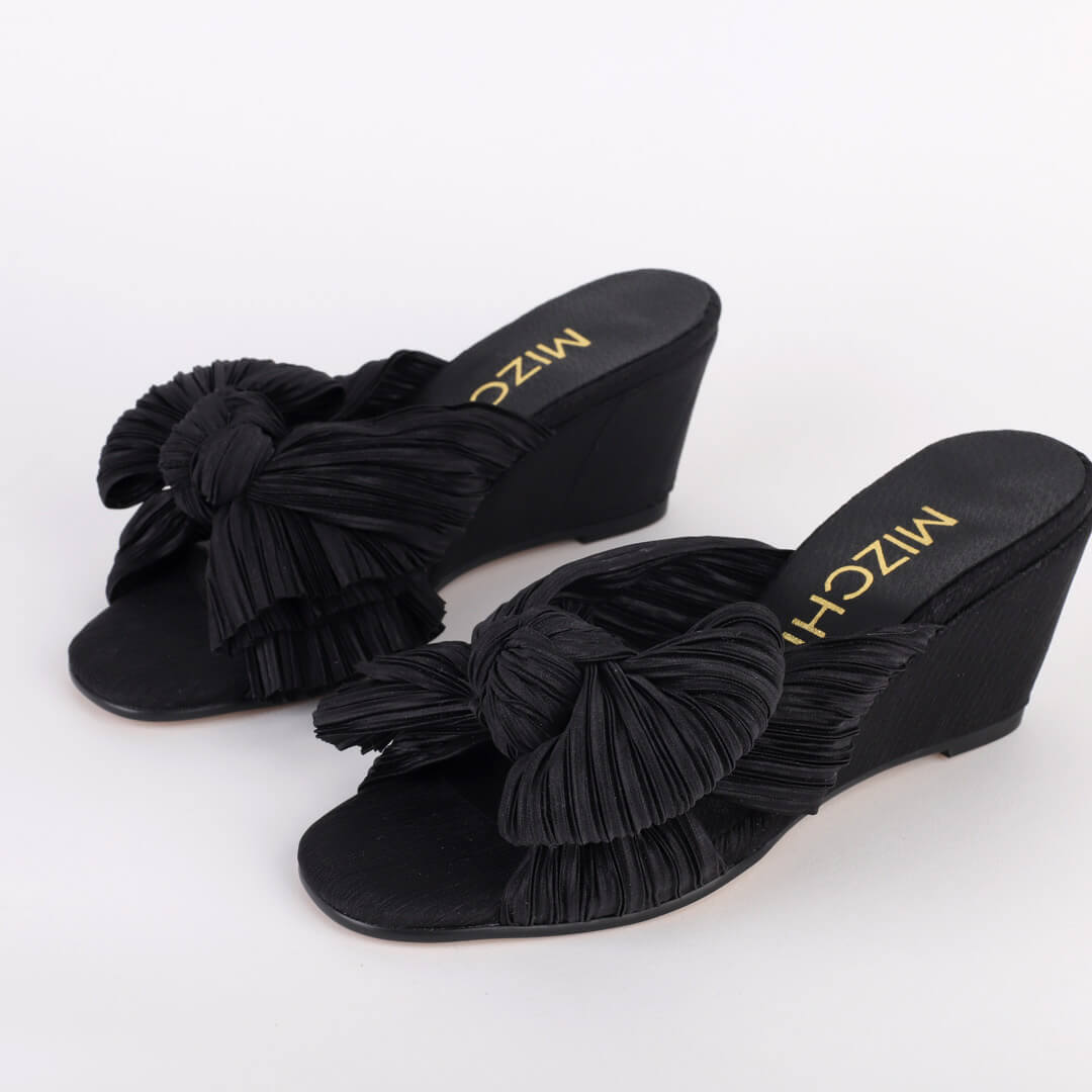 NARZA - wedge slippers